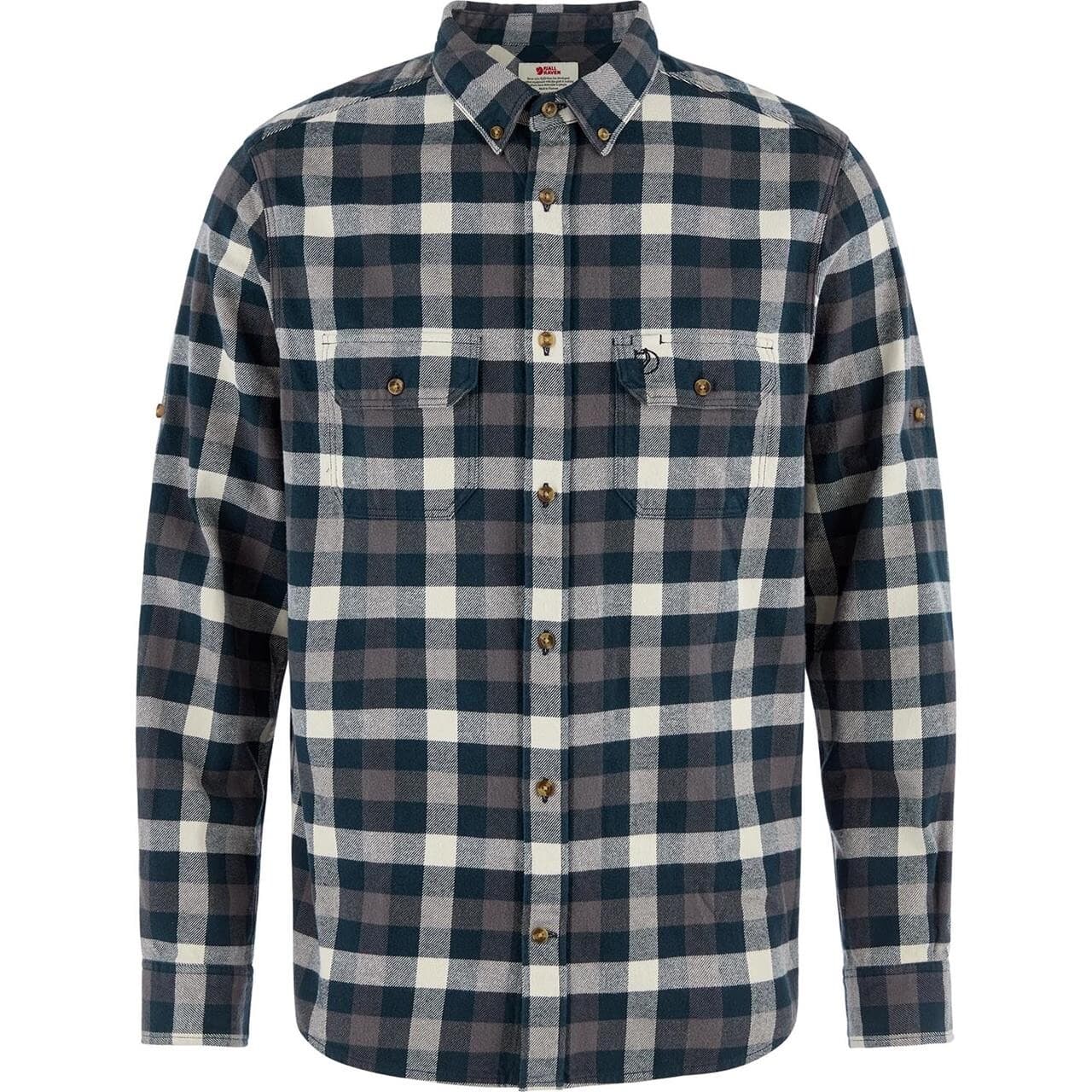 Fjällräven Mens Skog Relaxed Shirt (Blå (DARK NAVY-DARK VIOLET/555-425) XX-large)