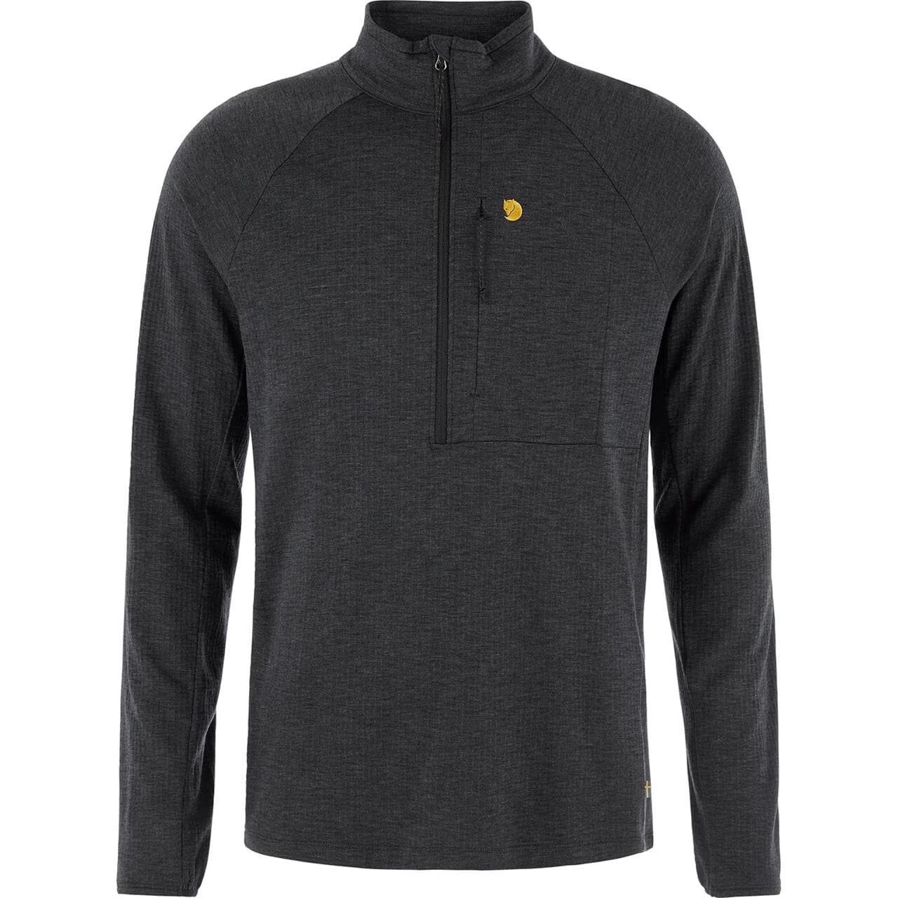 Fjällräven Mens Bergtagen Midlayer Half Zip (Sort (BLACK/550) Large)