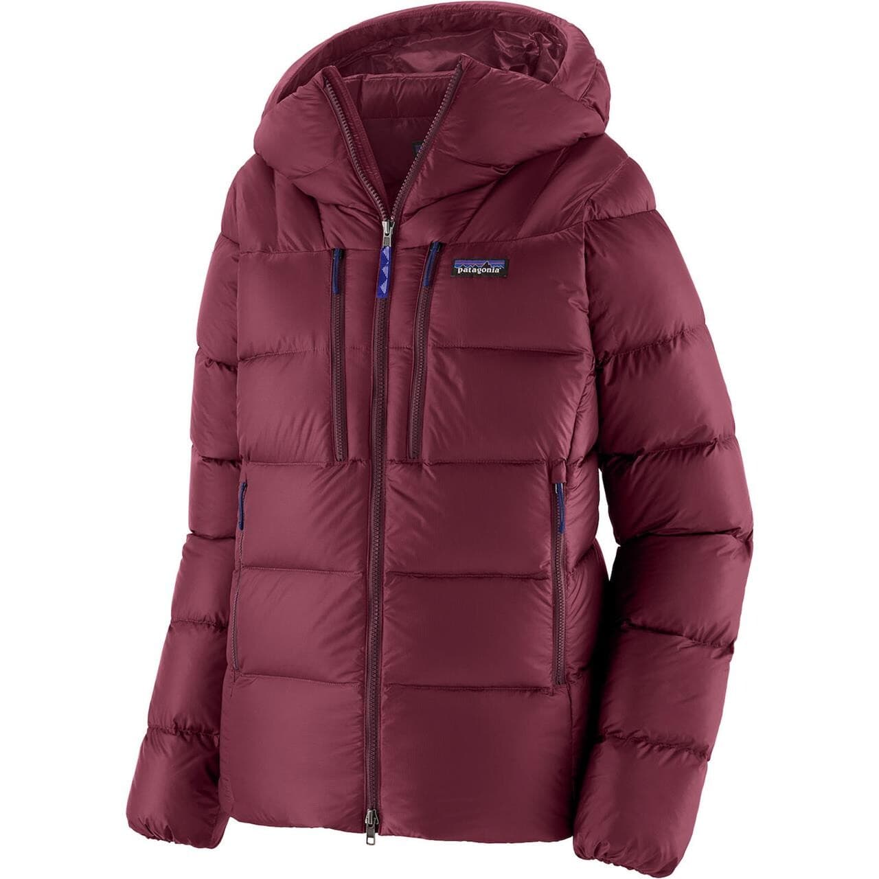 Patagonia Womens Fitz Roy Down Hoody (Rød (BERRY FIG) Large)