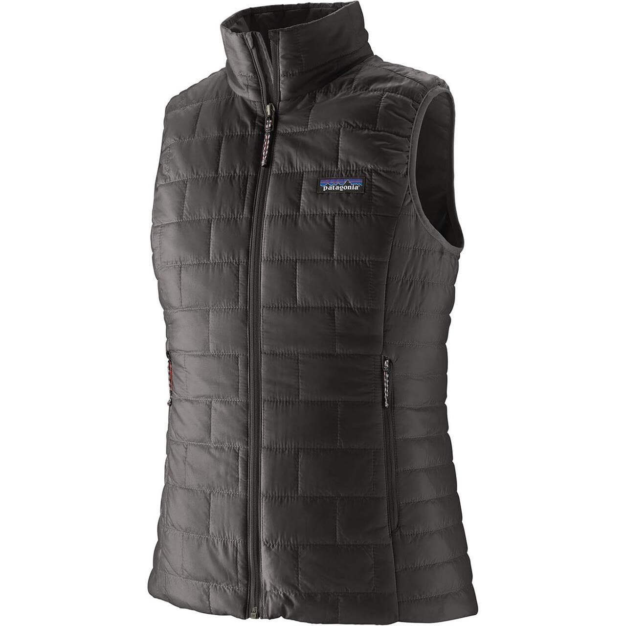 Patagonia Womens Nano Puff Vest (Sort (BLACK) Large)
