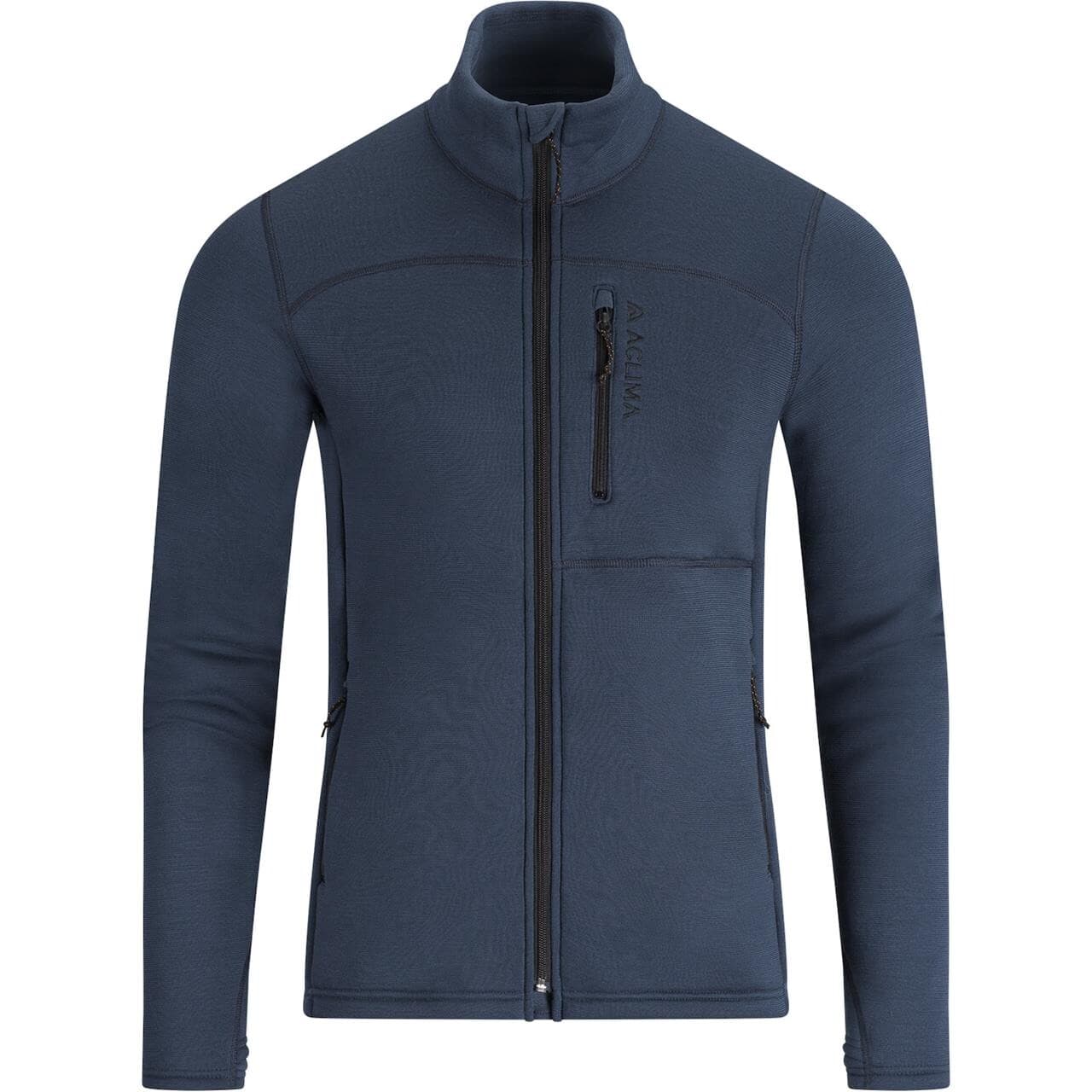 Aclima Mens Fleecewool Jacket (Blå (MIDNIGHT NAVY) X-small)
