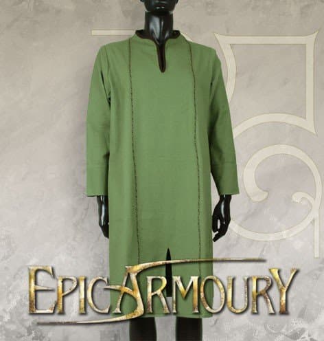 Elven Tunic Epic Armoury Dryad Green - Small Live Rollespil