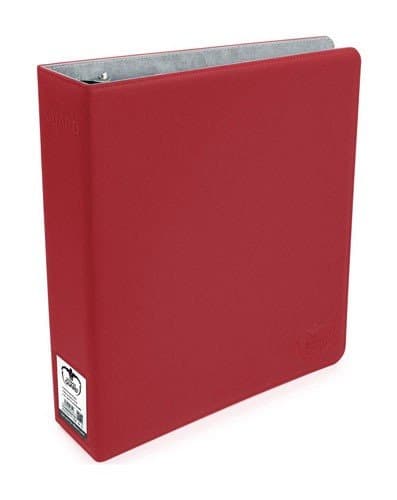 Ultimate Guard Supreme Collector's Album (Ringbind) 3-Ring XenoSkin Red (Rød)