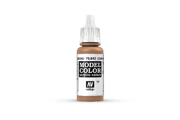 Vallejo Maling - Model Color: Cork Brown - 17ml