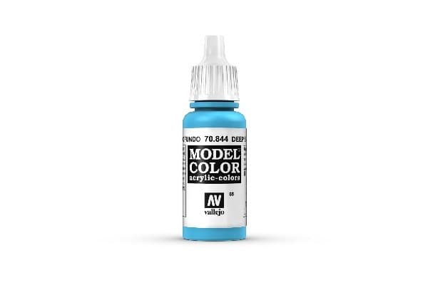 Vallejo Maling - Model Color: Deep Sky Blue - 17ml