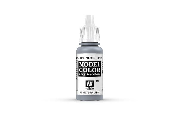Vallejo Maling - Model Color: Light Grey - 17ml