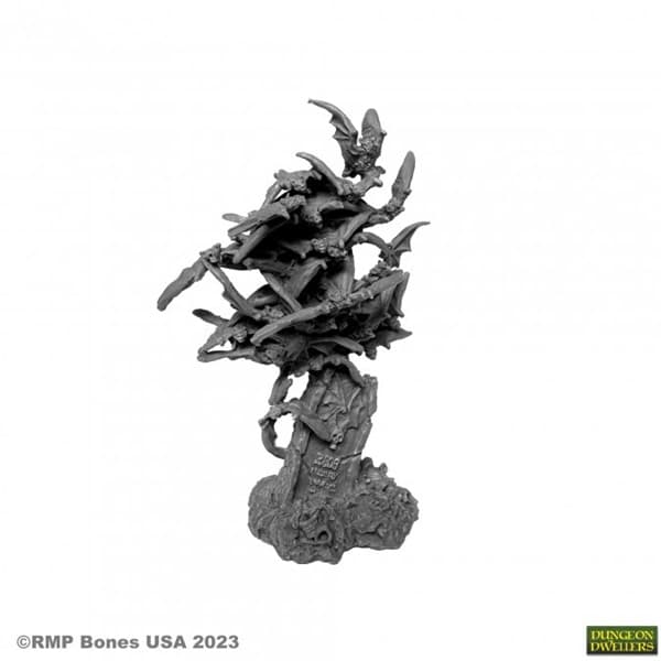 Reaper Bones USA Dungeon Dwellers: Bat Swarm - Plastic Miniature