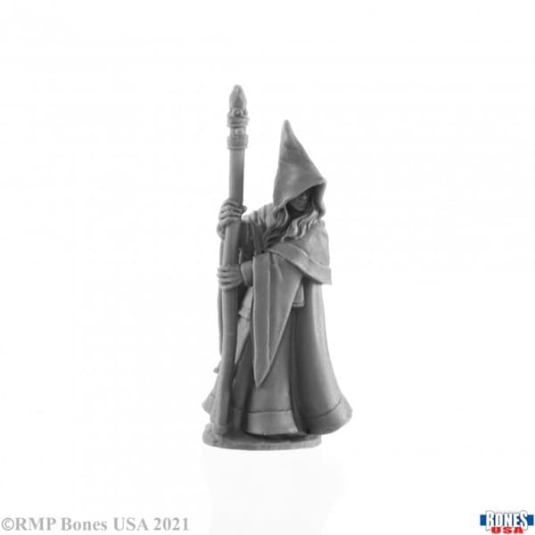 Reaper Bones USA Reaper Legends: Anirion, Elf Wizard - Plastic Miniature