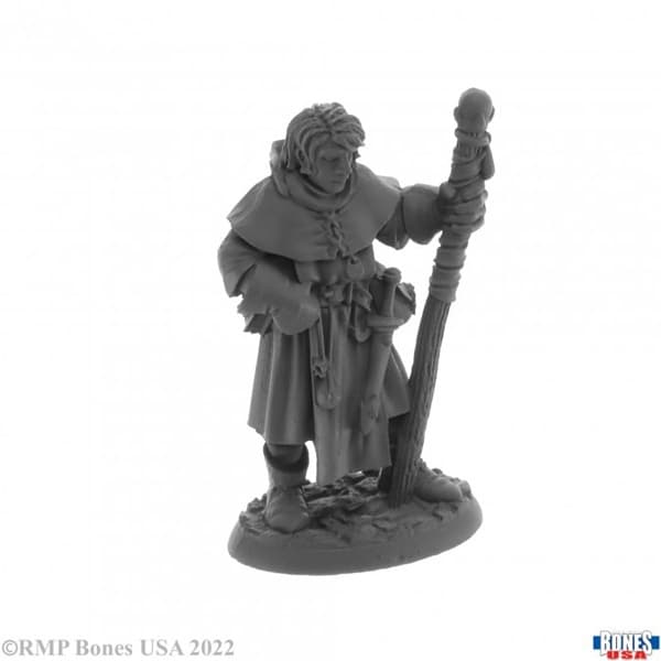 Reaper Bones USA Reaper Legends: Young Mage - Plastic Miniature