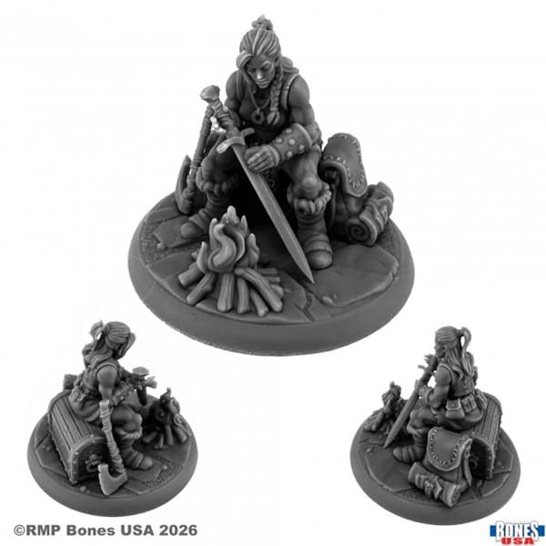 Reaper Bones USA Reaper Legends: Long Rest - Plastic Miniature