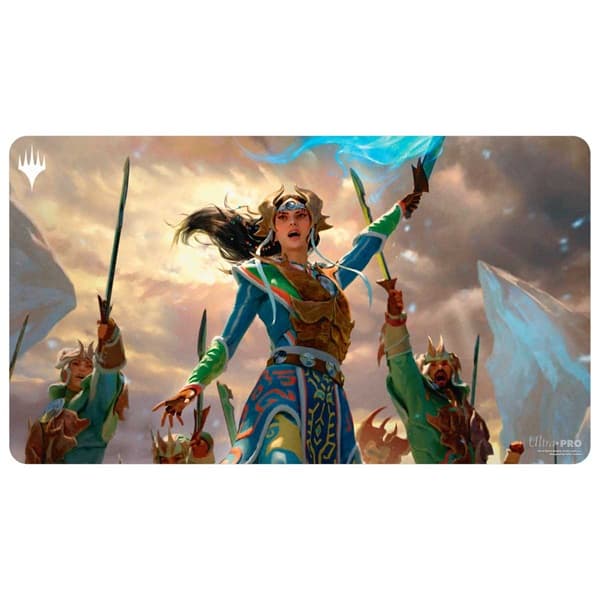 Magic Spillemåtte (Playmat) - Tarkir: Dragonstorm Commander - Eshki, Temurs Roar (Temur Roar) - Ultra Pro #38833