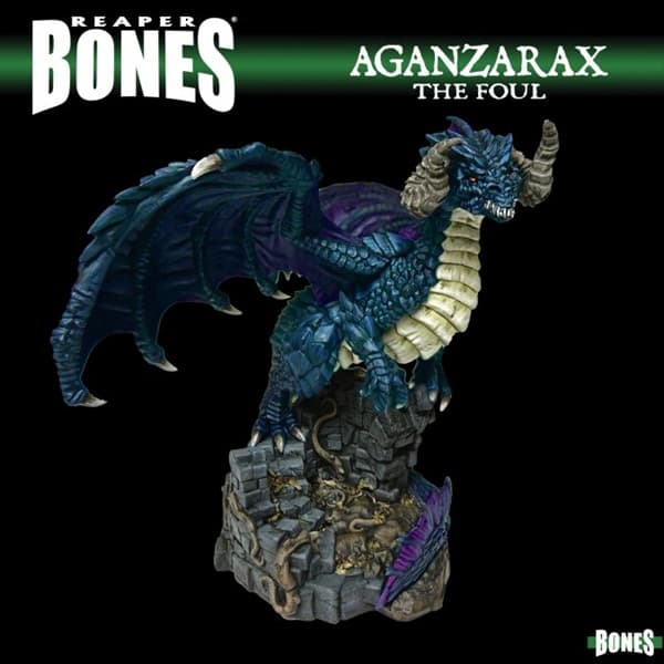 Reaper Bones Classic: Aganzarax the Foul - Plastic Miniature Deluxe Boxed Set