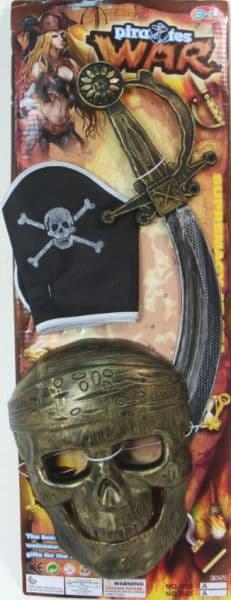 Pirates - Pirates War Set With Skull Toy/Gift
