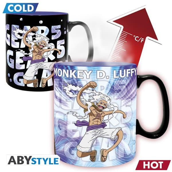 One Piece - Luffy Gear 5th - Heat Change Mug 460ml