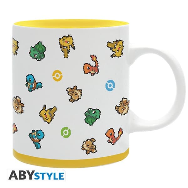 Pokemon - Pixel Art - Mug/Krus 320ml