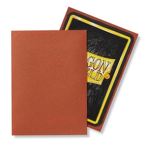 Dragon Shield Deck Protectors - Matte: Copper (Kobber) - 100 lommer - Dragonshield - Sleeves #AT-11016