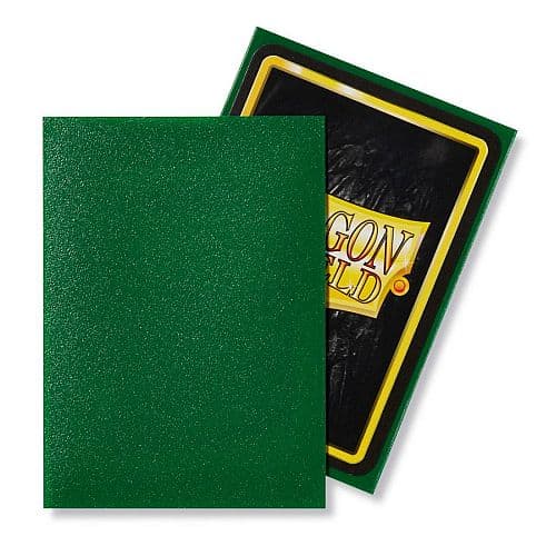 Dragon Shield Deck Protectors - Matte Emerald - 100 lommer - Dragonshield - Sleeves #AT-11036