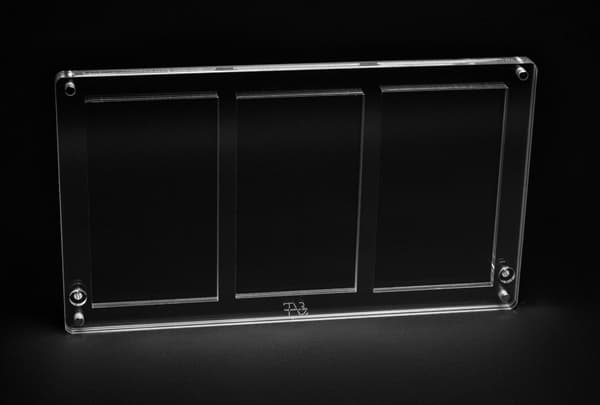 The Acrylic Box - Acrylic Case (Akrylkasse) - Booster Pack (3-Piece) Artset Display