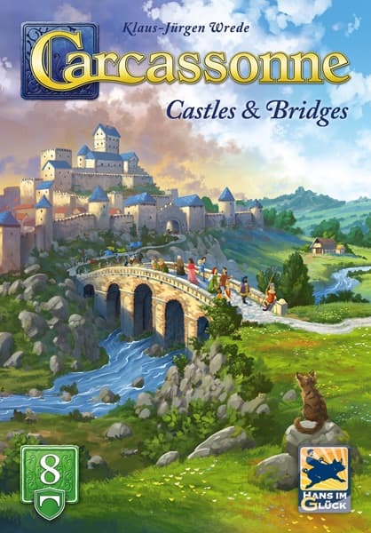 Carcassonne (Engelsk) - Udvidelse 8: Castles and Bridges (2025)