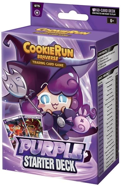 CookieRun: Braverse TCG: Starter Deck - Purple