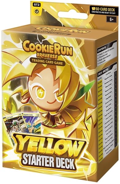 CookieRun: Braverse TCG: Starter Deck - Yellow