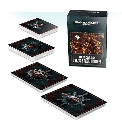 Datacards: Chaos Space Marines (2019 Update) (8th Edition) - 60220102007