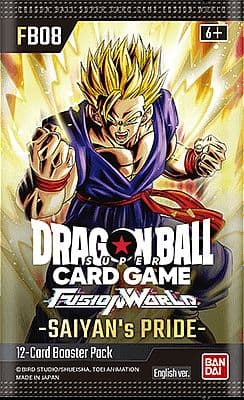 Dragon Ball Super: Fusion World TCG: Booster Pack - FB08: Saiyan's Pride