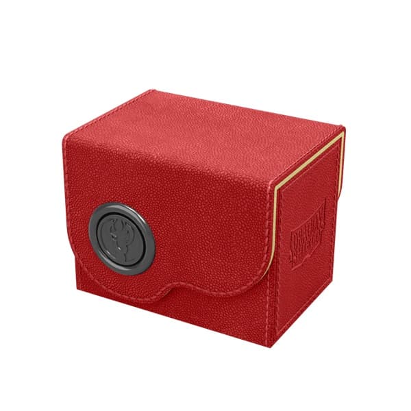 Dragon Shield: Dragon Lock System - Dragon Box 80+ - Red & Lemon - Plads til 80+ kort i lommer - Dragonshield #AT-40813