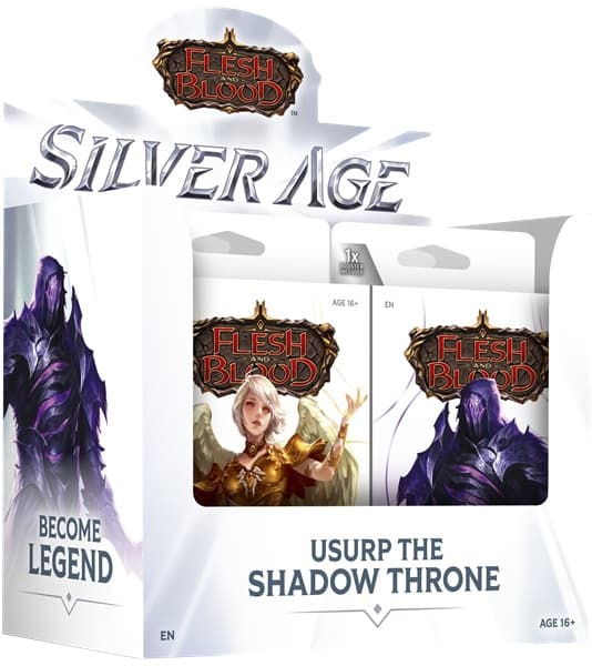 Flesh and Blood TCG: Silver Age - Usurp the Shadow Throne: Deck Display (6 Decks)
