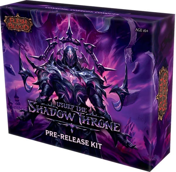 Flesh and Blood TCG: Usurp the Shadow Throne - Pre-Release Kit (8 Booster Packs + Promos)