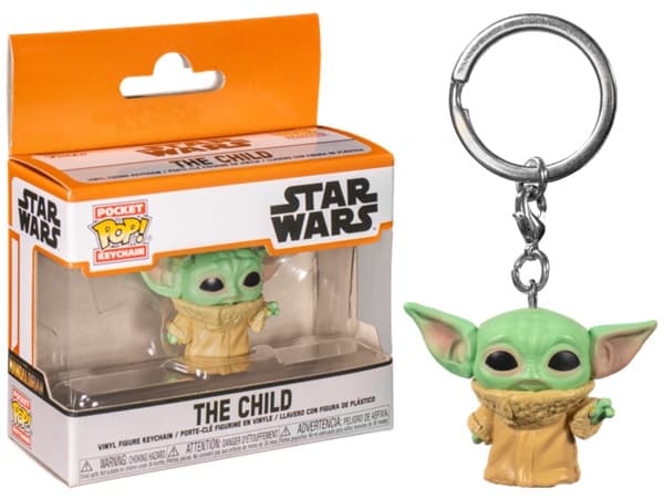 Funko Pocket Pop: Star Wars: The Mandalorian - The Child (Baby Yoda) - Vinyl Keychains 4cm