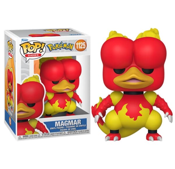 Funko Pop: Pokemon - Magmar #1125 - Games Vinyl Figure 9cm