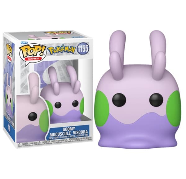 Funko Pop: Pokemon - Goomy Mucuscule Viscora #1155 - Games Vinyl Figure 9cm