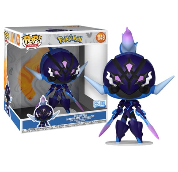 Funko Pop: Pokemon - Ceruledge Malvalame Azugladis #1149 - Oversized Vinyl Figure 25cm