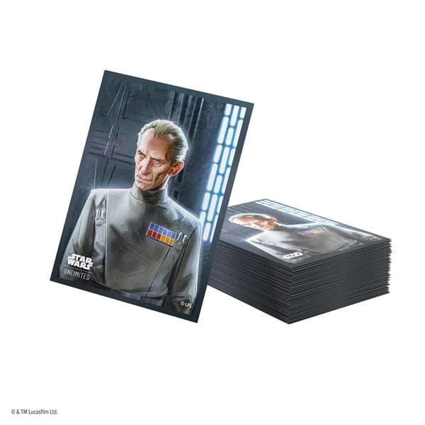 Gamegenic - Star Wars: Unlimited - Premium Art Sleeves Set 9: Homeworlds - Grand Moff Tarkin (80+2 Kortlommer)