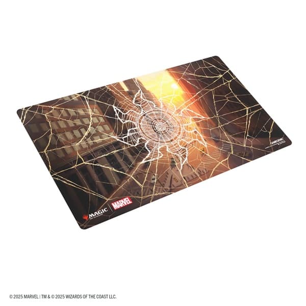 Gamegenic - Spillemåtte: Magic: The Gathering - Marvel's Spider-Man Shiny Playmat - Spider-Man Plains