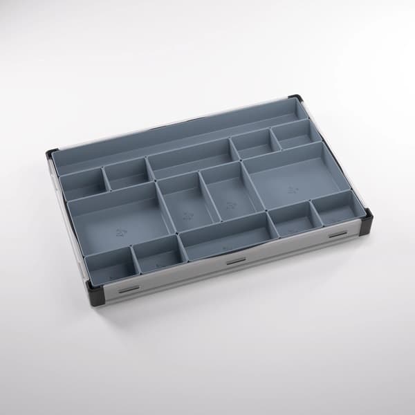Gamegenic - Token Silo (Counter/Token Storage & Dice Tray): XL - Black (Sort)