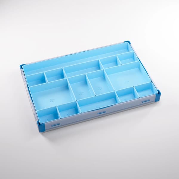 Gamegenic - Token Silo (Counter/Token Storage & Dice Tray): XL - Blue (Blå)