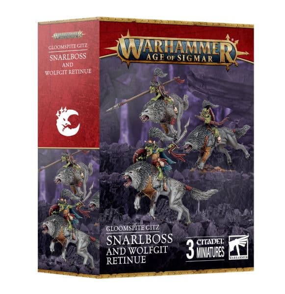 Gloomspite Gitz - Snarlboss and Wolfgit Retinue - 99120209137