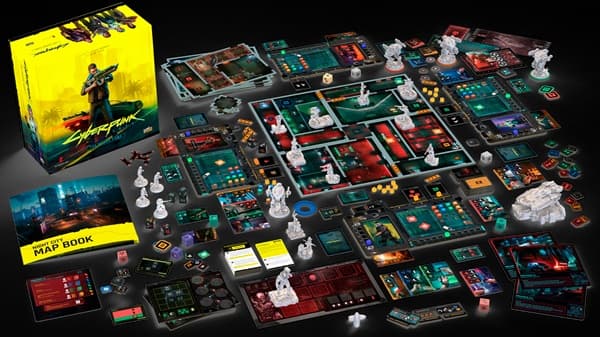Cyberpunk 2077: Deluxe Edition - Board Game