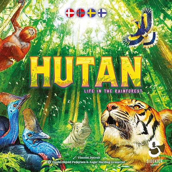HUTAN: Life in the Rainforest (Dansk) - Board Game