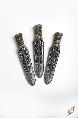 Throwing Knife Assassin Rebel 3pcs Epic Armoury 13cm Live Rollespils Kastevåben
