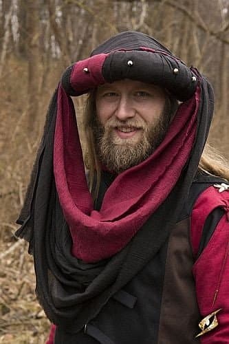 Turban Jafar - Epic Black/ Dark Red Epic Armoury Small-Medium Live Rollespil