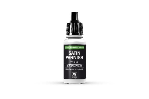 Vallejo Maling - Auxiliaries: Satin Varnish - 17ml