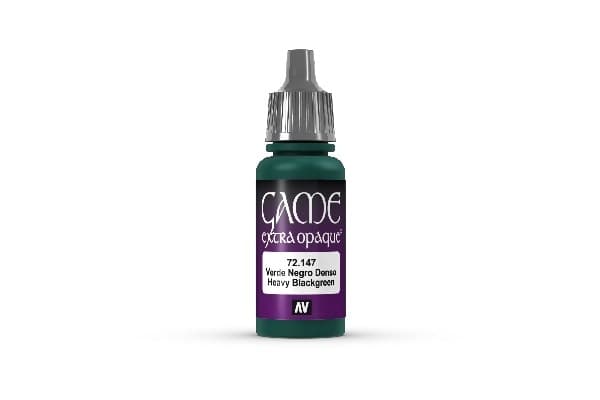 Vallejo Maling - Game Color: Heavy Blackgreen - 17ml