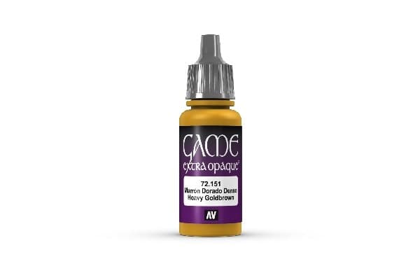 Vallejo Maling - Game Color: Heavy Goldbrown - 17ml
