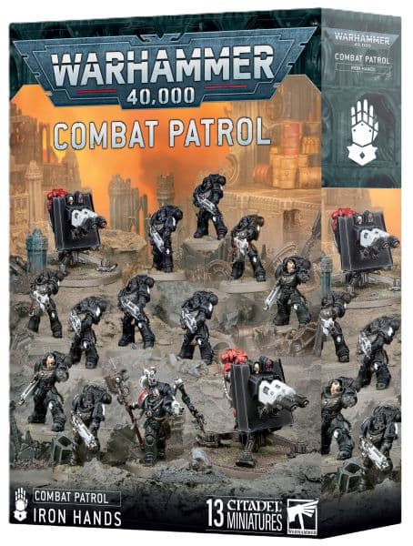 Combat Patrol: Iron Hands (2025) - Begynderbox - 99120101431