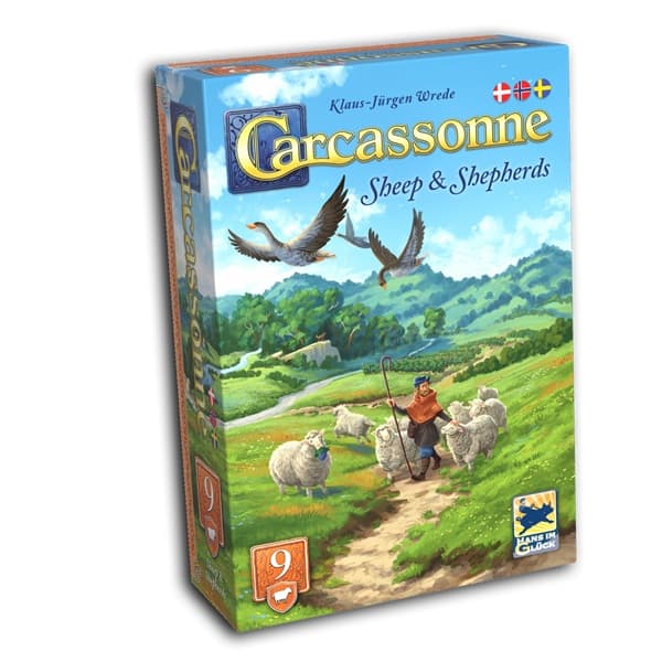Carcassonne (Dansk) - Udvidelse 9: Sheep and Shepherds (2025)