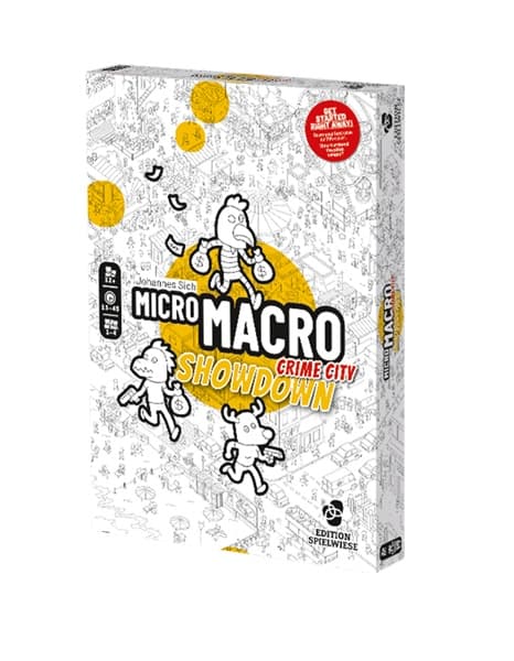 MicroMacro 4 (Engelsk): Crime City - Showdown - Board Game