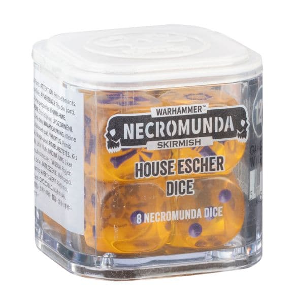 Necromunda: Skirmish: Dice Set - House Escher Dice (Terninger) - 99220599038